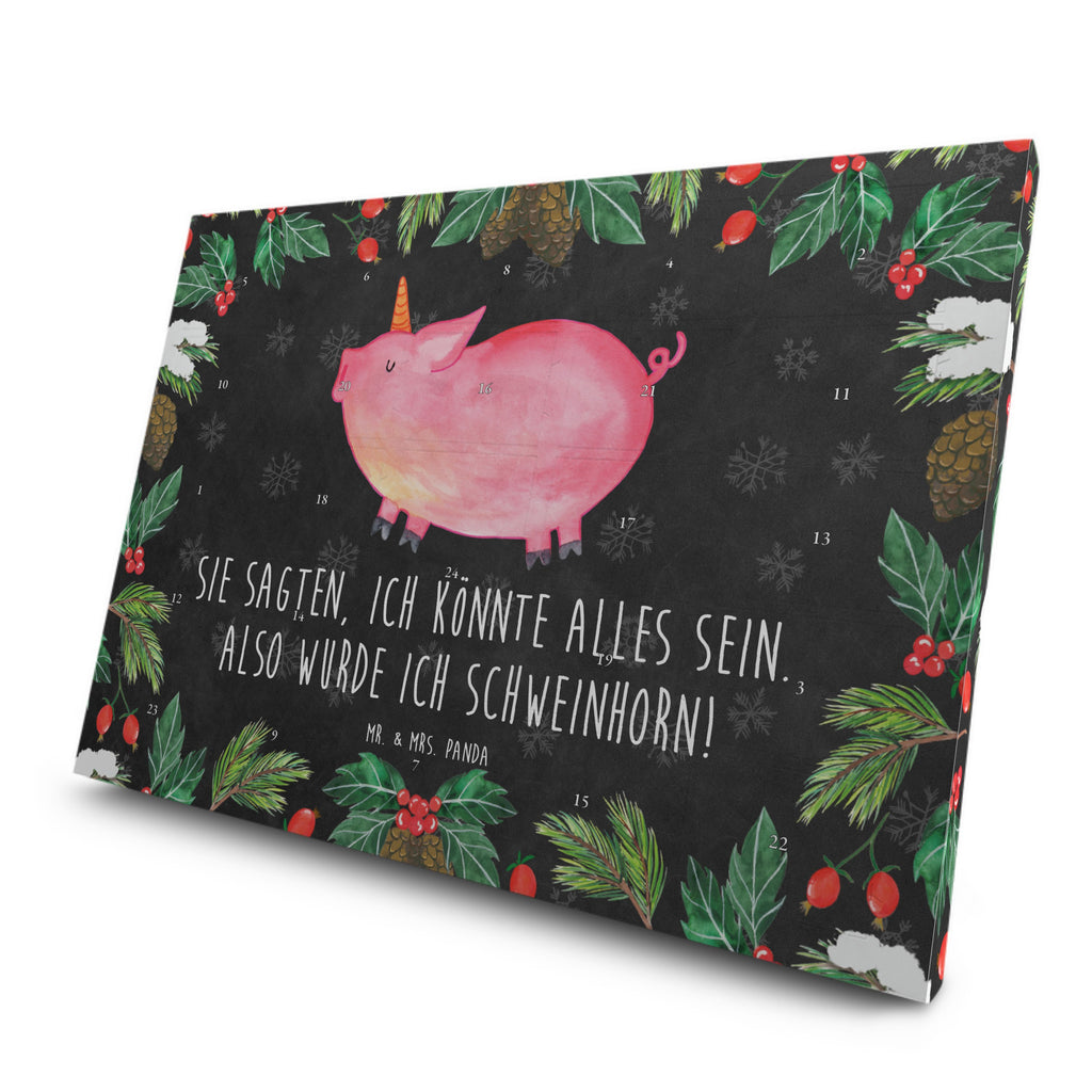 Tee Adventskalender Einhorn Schwein Adventskalender, Kerzen Adventskalender, Duftkerzen Adventskalender, Einhorn, Einhörner, Einhorn Deko, Pegasus, Unicorn, Party, Spaß, Schwein, Schweinhorn, Bauer, witzig. lustig, Spruch, geschenk, Pig, Piggy, funny, english, englisch