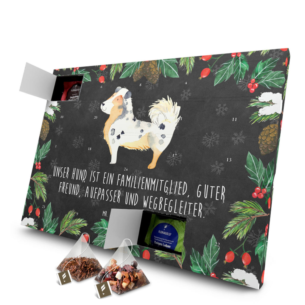 Tee Adventskalender Hund Australien Shepherd Adventskalender, Kerzen Adventskalender, Duftkerzen Adventskalender, Hund, Hundemotiv, Haustier, Hunderasse, Tierliebhaber, Hundebesitzer, Sprüche, Australien Shepherd, Shepherd, Hundeliebe, Familienhund, Spruch