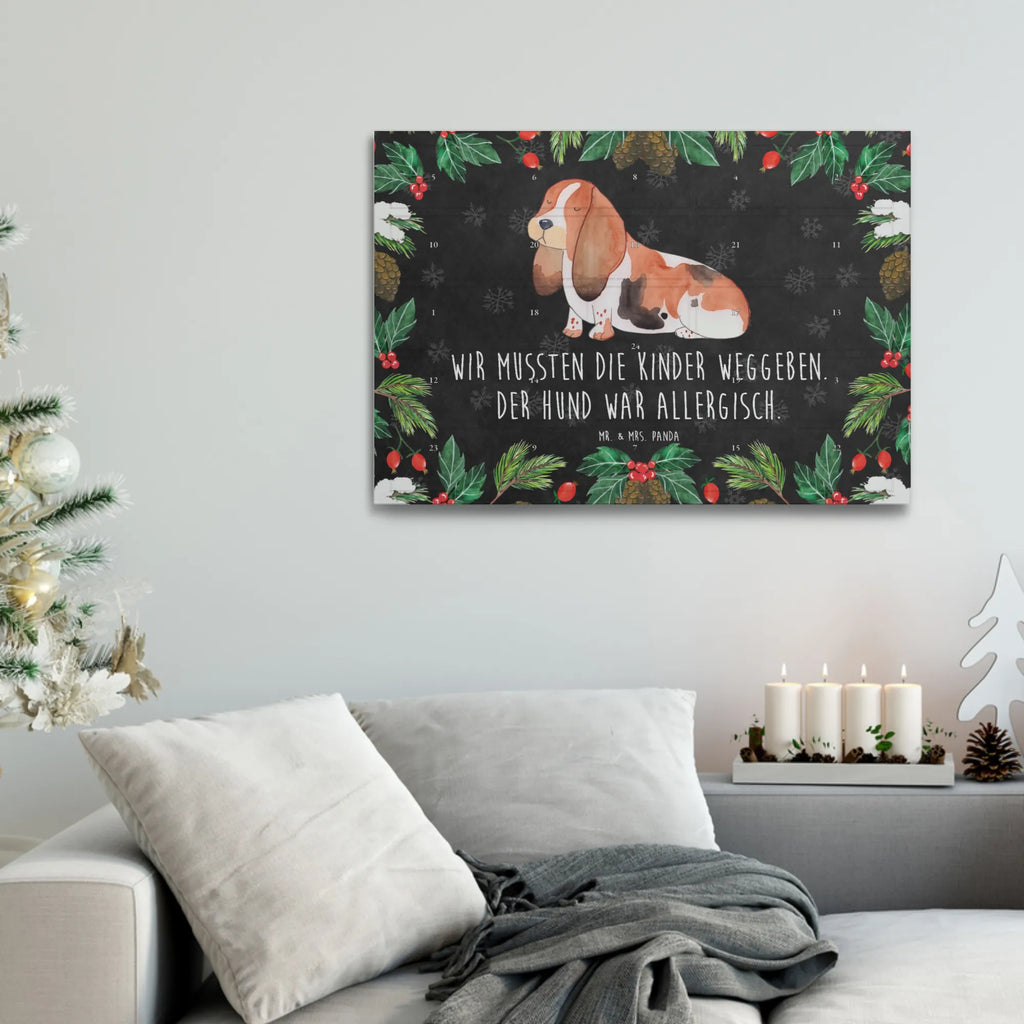 Tee Adventskalender Hund Basset Hound Adventskalender, Kerzen Adventskalender, Duftkerzen Adventskalender, Hund, Hundemotiv, Haustier, Hunderasse, Tierliebhaber, Hundebesitzer, Sprüche, Basset Hound, Basset, Hundeliebe, kinderlos