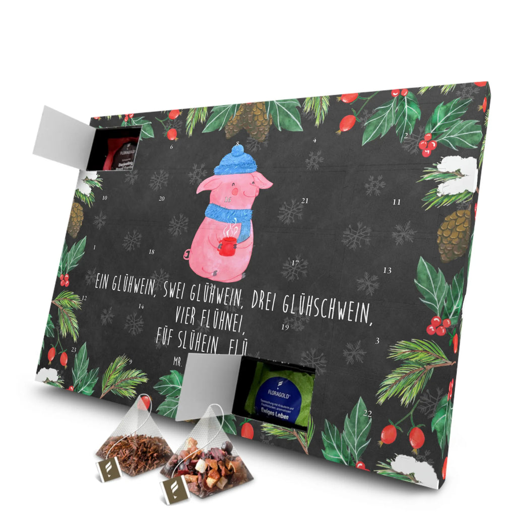 Tee Adventskalender Schweinchen Glühwein Adventskalender, Kerzen Adventskalender, Duftkerzen Adventskalender, Winter, Weihnachten, Weihnachtsdeko, Nikolaus, Advent, Heiligabend, Wintermotiv, Glühwein, Betrunken, Weihnachtsmarkt, Spruch