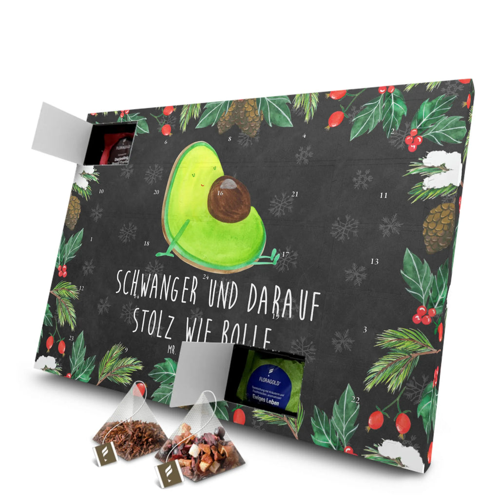 Tee Adventskalender Avocado Schwangerschaft Adventskalender, Kerzen Adventskalender, Duftkerzen Adventskalender, Avocado, Veggie, Vegan, Gesund, schwanger, Schwangerschaft, Babyparty, Babyshower