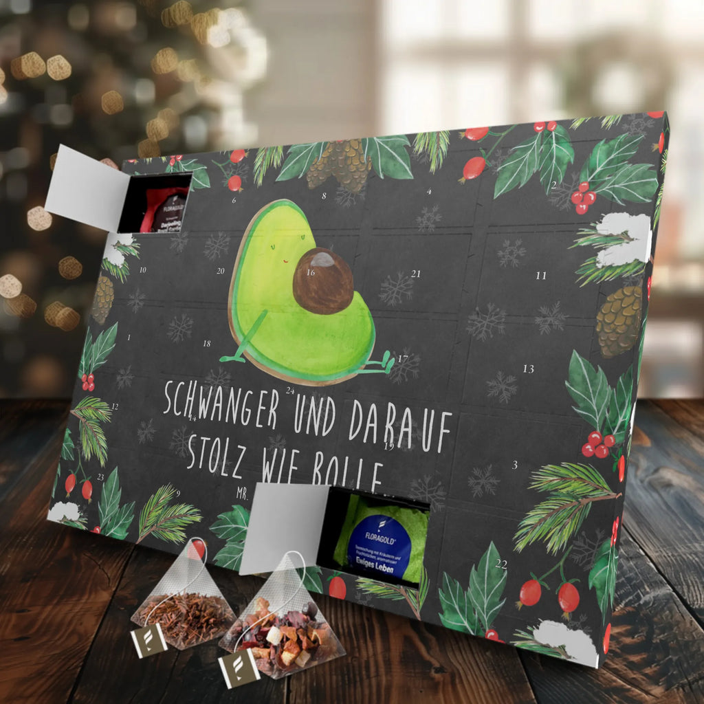 Tee Adventskalender Avocado Schwangerschaft Adventskalender, Kerzen Adventskalender, Duftkerzen Adventskalender, Avocado, Veggie, Vegan, Gesund, schwanger, Schwangerschaft, Babyparty, Babyshower