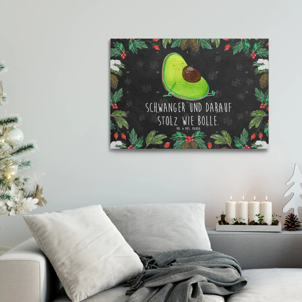 Tee Adventskalender Avocado Schwangerschaft Adventskalender, Kerzen Adventskalender, Duftkerzen Adventskalender, Avocado, Veggie, Vegan, Gesund, schwanger, Schwangerschaft, Babyparty, Babyshower