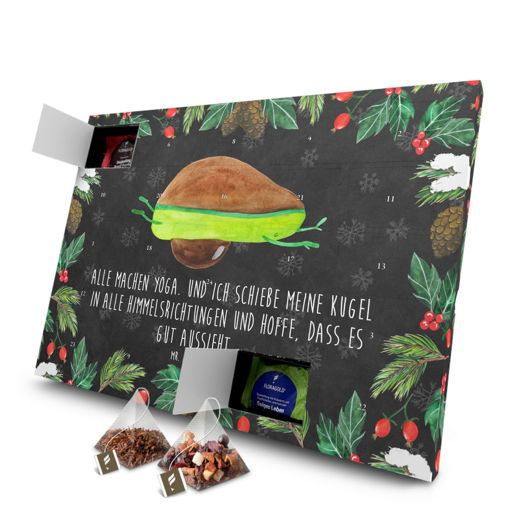 Tee Adventskalender Avocado Yoga Adventskalender, Kerzen Adventskalender, Duftkerzen Adventskalender, Avocado, Veggie, Vegan, Gesund, Avocado Yoga Vegan