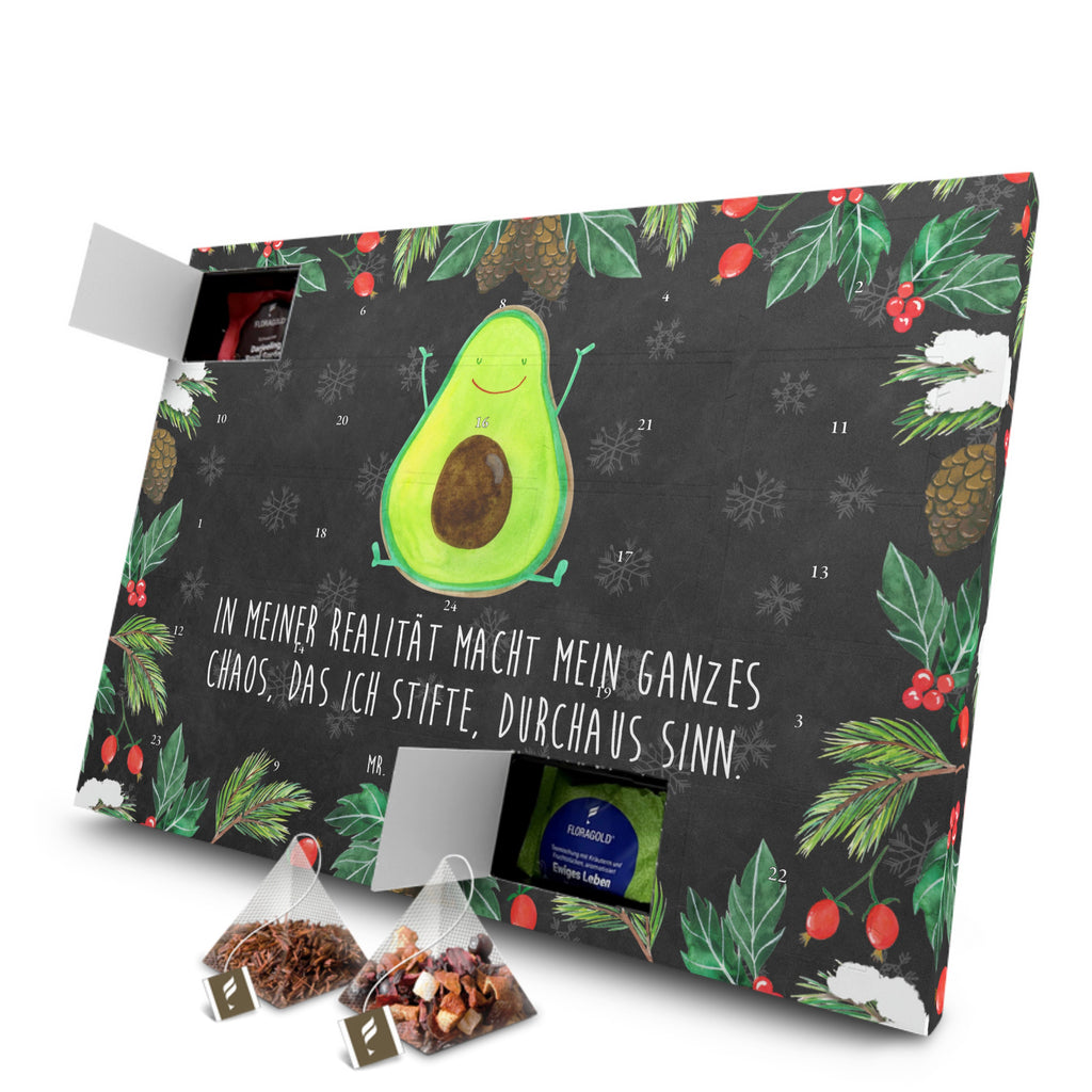 Tee Adventskalender Avocado Glücklich Adventskalender, Kerzen Adventskalender, Duftkerzen Adventskalender, Avocado, Veggie, Vegan, Gesund, Chaos