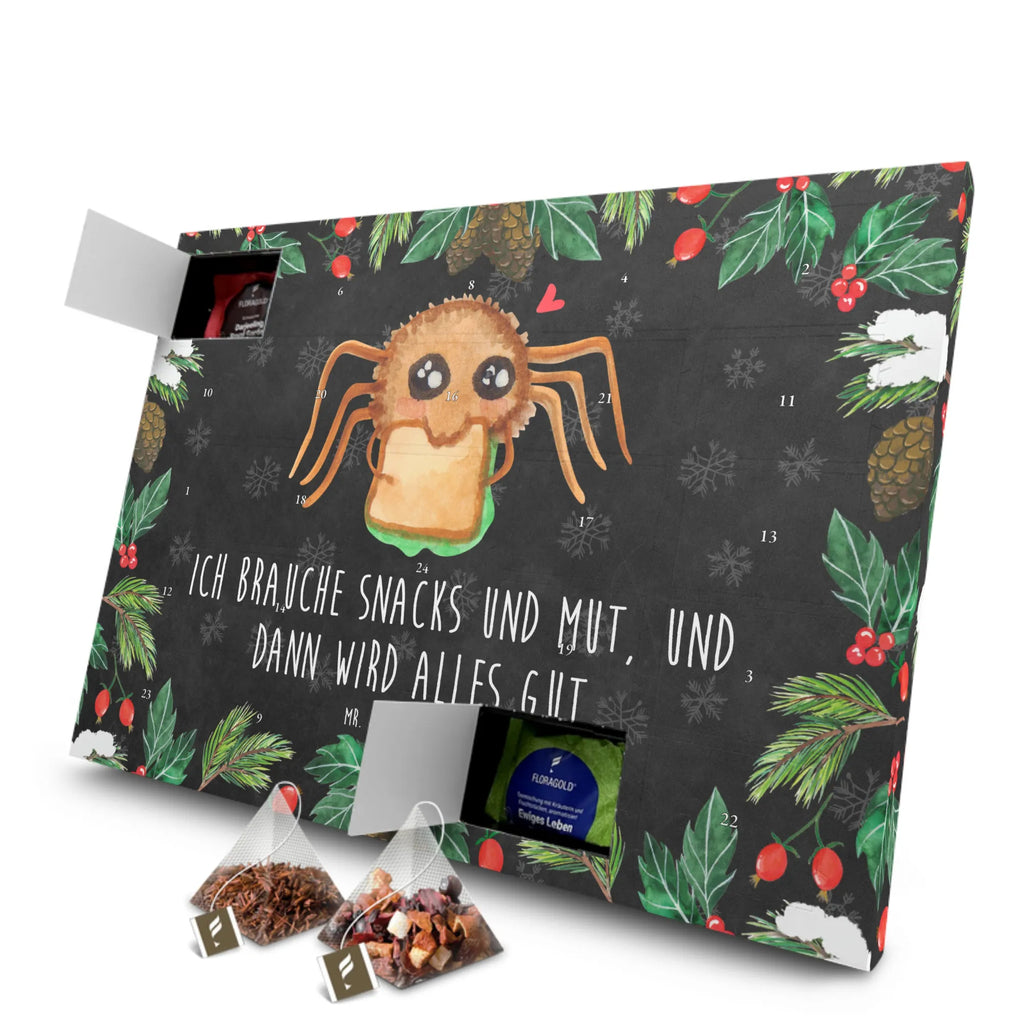 Tee Adventskalender Spinne Agathe Sandwich Adventskalender, Kerzen Adventskalender, Duftkerzen Adventskalender, Spinne Agathe, Spinne, Agathe, Videos, Merchandise, Glück, Mut, Hungrig, Verfressen, Lebensfreude, Alles wird gut, Hunger