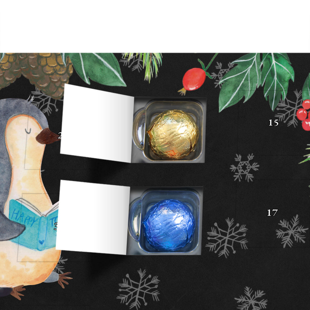 Schoko Adventskalender Pinguin Buch Adventskalender, Schokoladen Adventskalender, Schoko Adventskalender, Pinguin, Pinguine, Buch, Lesen, Bücherwurm, Nichtstun, Faulenzen, Ferien, Urlaub, Freizeit