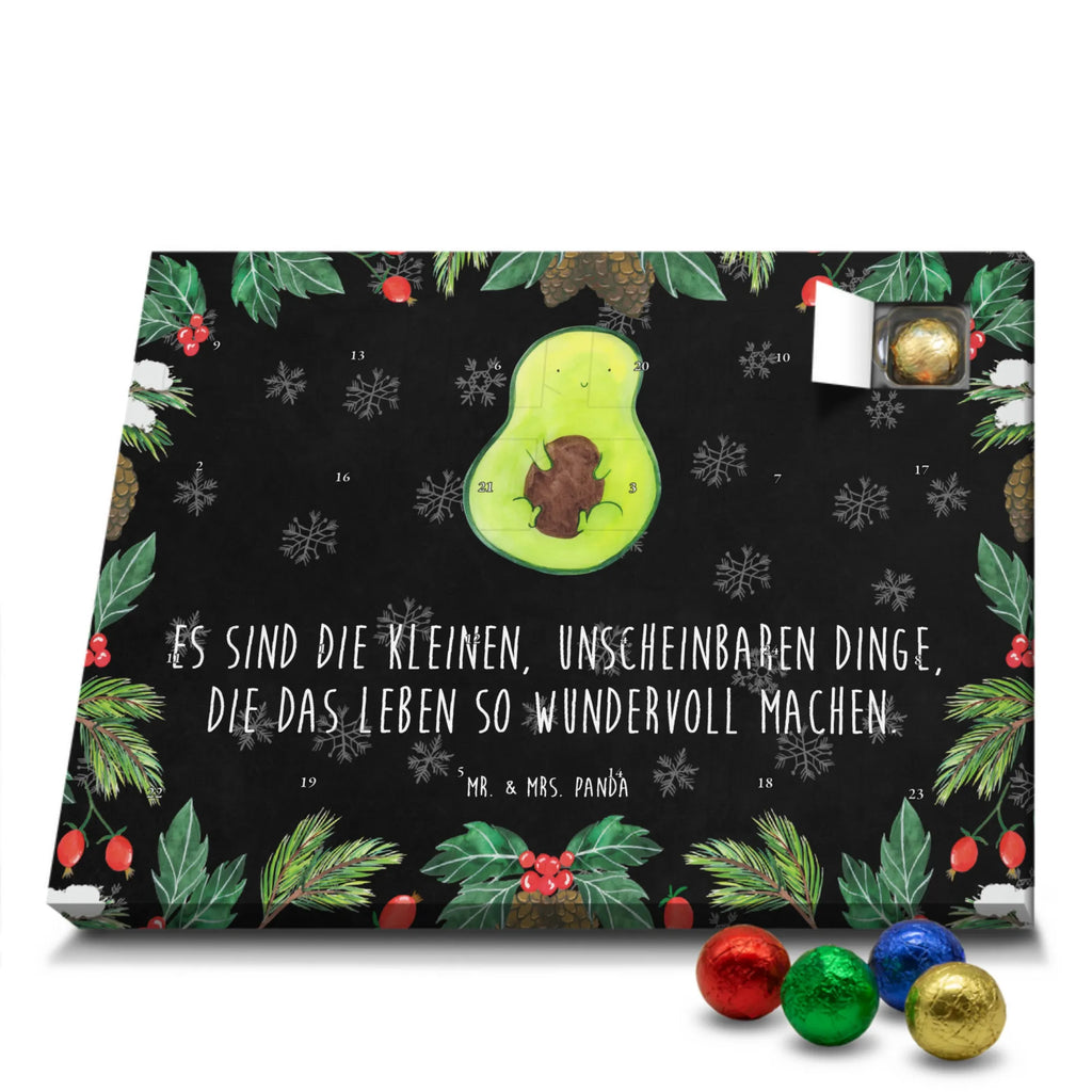 Schoko Adventskalender Avocado Kern Adventskalender, Schokoladen Adventskalender, Schoko Adventskalender, Avocado, Veggie, Vegan, Gesund, Avokado, Avocadokern, Kern, Pflanze, Spruch Leben