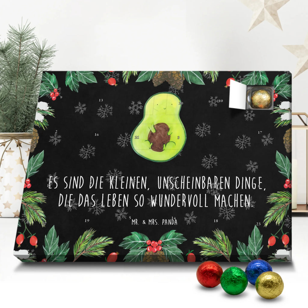 Schoko Adventskalender Avocado Kern Adventskalender, Schokoladen Adventskalender, Schoko Adventskalender, Avocado, Veggie, Vegan, Gesund, Avokado, Avocadokern, Kern, Pflanze, Spruch Leben