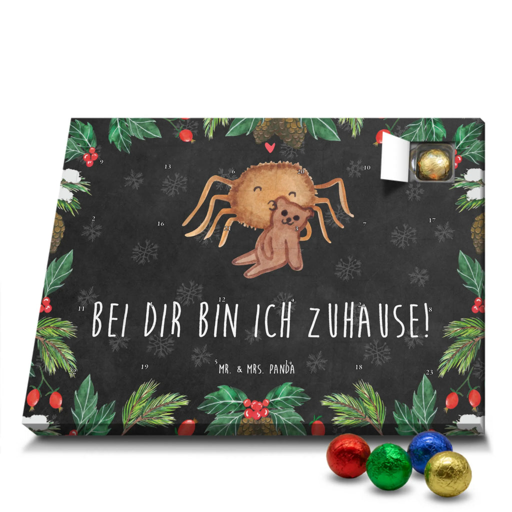 Schoko Adventskalender Spinne Agathe Teddy Adventskalender, Schokoladen Adventskalender, Schoko Adventskalender, Spinne Agathe, Spinne, Agathe, Videos, Merchandise, Freundschaft, Liebesgeschenk, Verliebt, Liebesbeweis, Teddy, Treue, Miteinander, Dankeschön