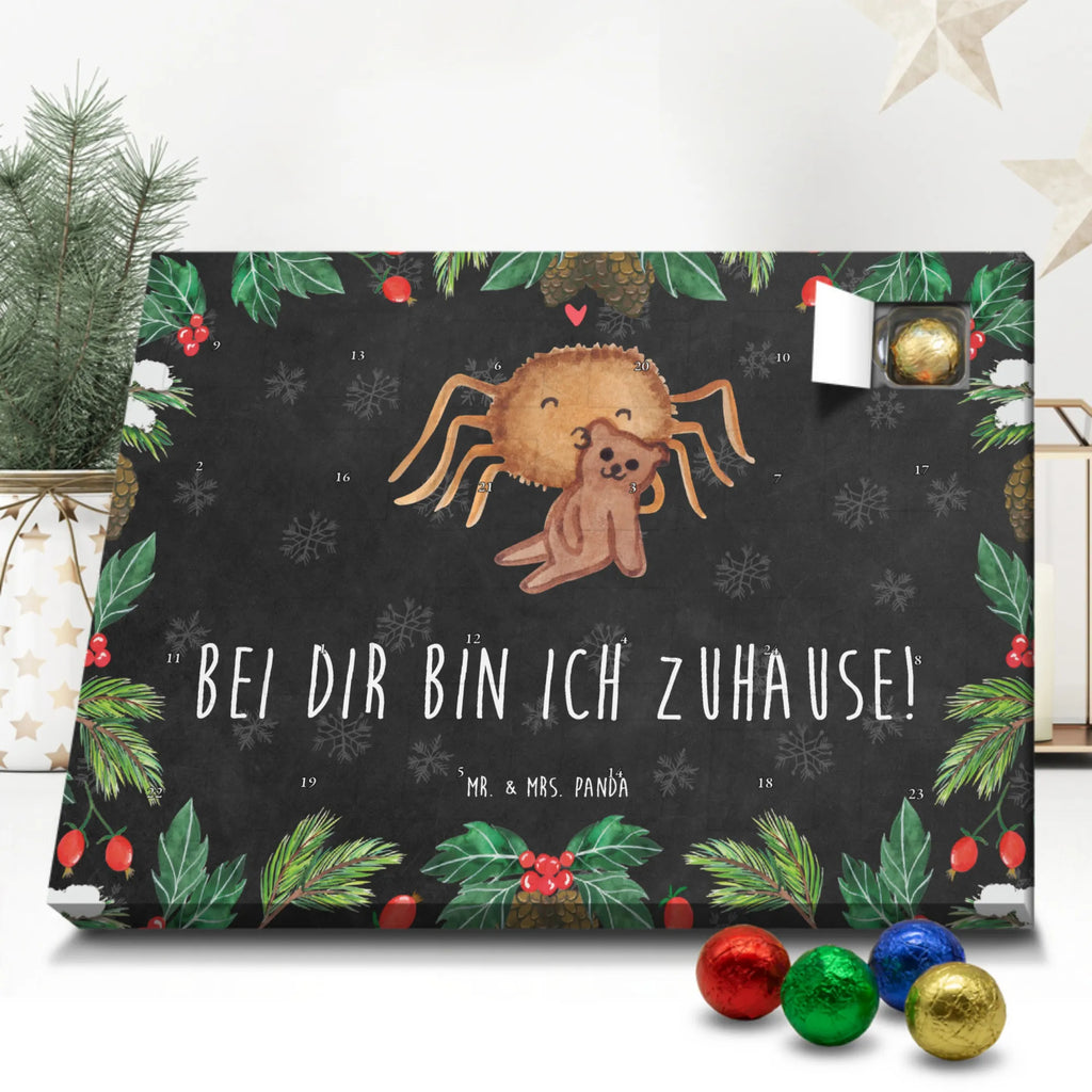 Schoko Adventskalender Spinne Agathe Teddy Adventskalender, Schokoladen Adventskalender, Schoko Adventskalender, Spinne Agathe, Spinne, Agathe, Videos, Merchandise, Freundschaft, Liebesgeschenk, Verliebt, Liebesbeweis, Teddy, Treue, Miteinander, Dankeschön