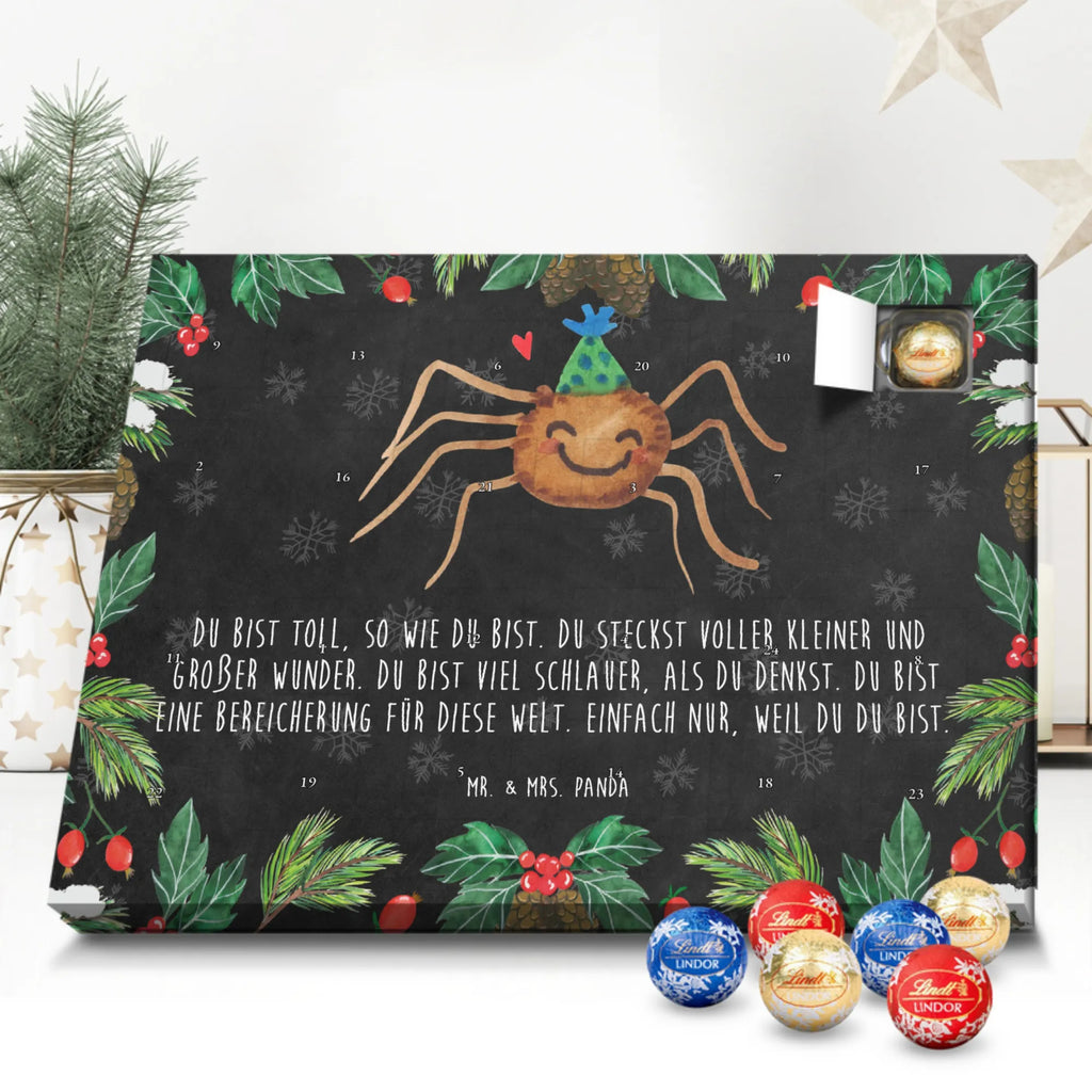 Kugel Markenschokolade Adventskalender Spinne Agathe Party Adventskalender, Weihnachtskalender, Kalender, Weihnachten, Schokoladen Adventskalender, Kugel Markenschokolade Adventskalender, Spinne Agathe, Spinne, Agathe, Videos, Merchandise, Selbstliebe, Wunder, Motivation, Glück