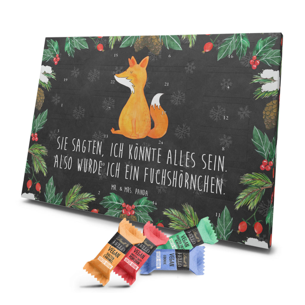 Veganer Adventskalender Einhorn Wunsch Schokoladen Adventskalender, Einhorn, Einhörner, Einhorn Deko, Pegasus, Unicorn, Fuchs, Unicorns, Fuchshörnchen, Fuchshorn, Foxycorn, Füchse