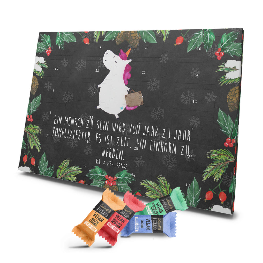 Veganer Adventskalender Einhorn Koffer Schokoladen Adventskalender, Einhorn, Einhörner, Einhorn Deko, Pegasus, Unicorn, unicorn, Koffer, Verreisen, Reise, Gepäck, Abenteuer, Erwachsen, Kind, albern, Spaß, lustig, witzig