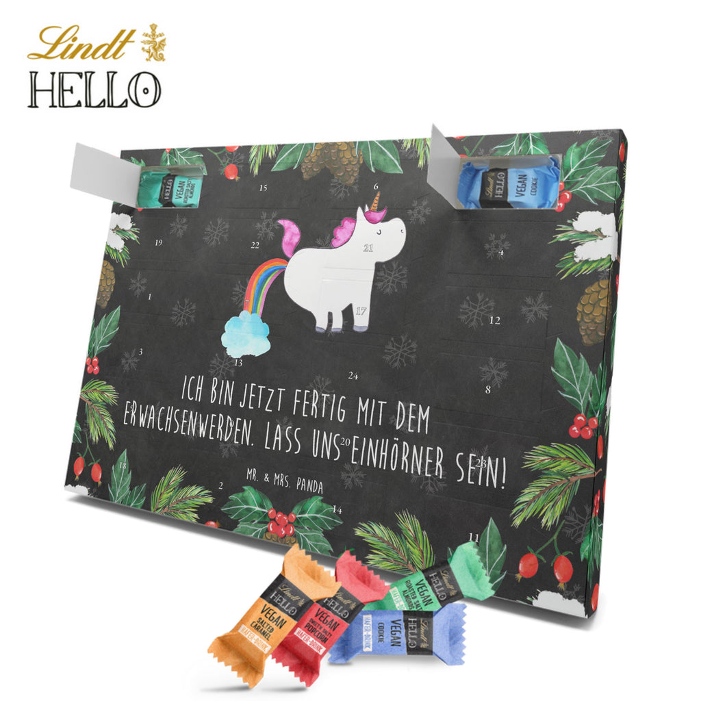 Veganer Adventskalender Einhorn Pupsen Schokoladen Adventskalender, Einhorn, Einhörner, Einhorn Deko, Pegasus, Unicorn, Pups, Regenbogen, Glitzer, Einhornpower, Erwachsenwerden, Spaß, lustig, Freundin