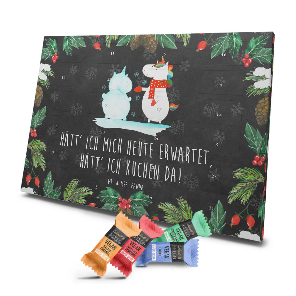 Veganer Adventskalender Einhorn Schneemann Schokoladen Adventskalender, Einhorn, Einhörner, Einhorn Deko, Pegasus, Unicorn, Schneemann, Winter, Schnee, Kuchen, Weihnachten, kalt, Mütze, Handschuhe, X-Mas