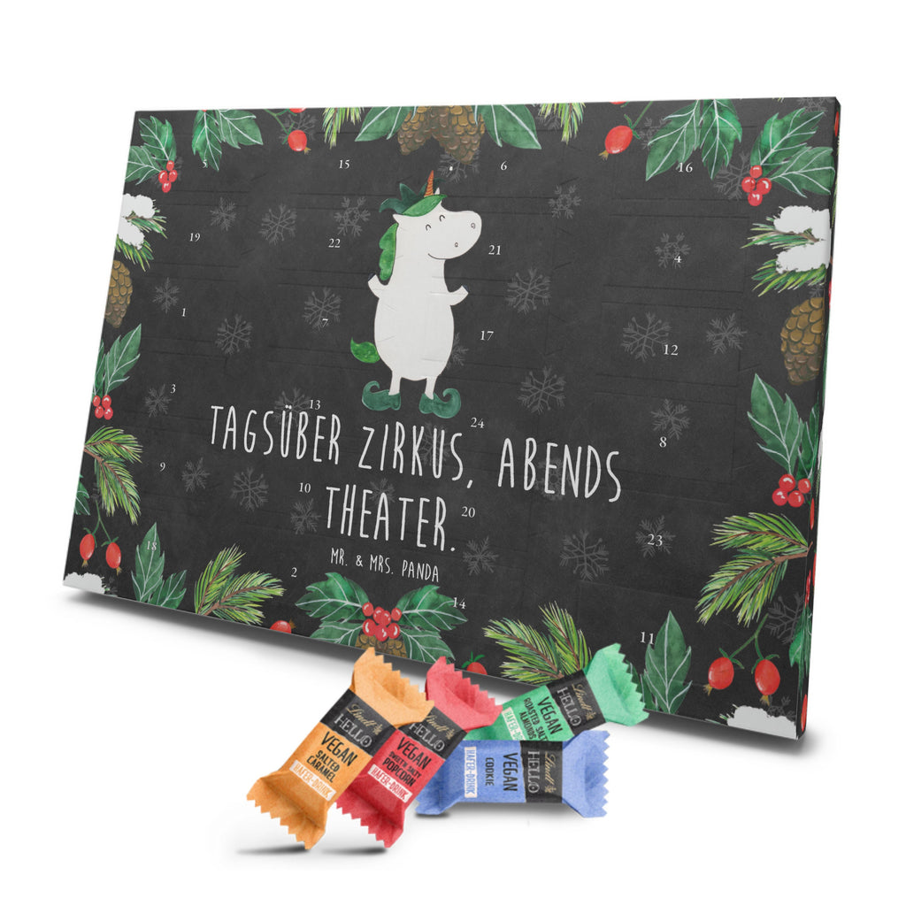 Veganer Adventskalender Einhorn Joker Schokoladen Adventskalender, Einhorn, Einhörner, Einhorn Deko, Pegasus, Unicorn, Hofnarr, Kasper, Gaukler, Mittelalter