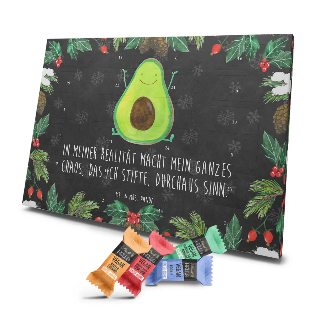 Veganer Adventskalender Avocado Glücklich Schokoladen Adventskalender, Avocado, Veggie, Vegan, Gesund, Chaos