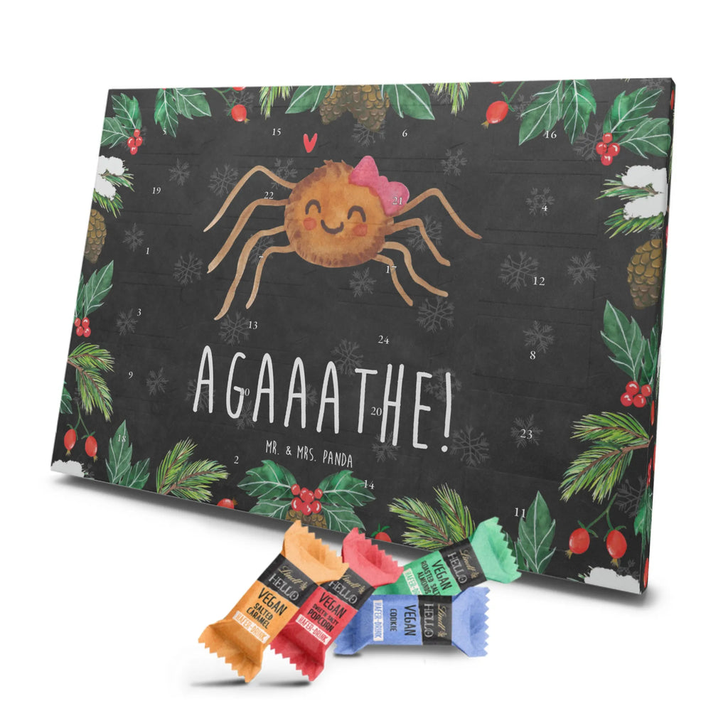 Veganer Adventskalender Spinne Agathe Freude Schokoladen Adventskalender, Spinne Agathe, Spinne, Agathe, Videos, Merchandise, Viral, Viraler Hit, Trend, Beliebte Spinne