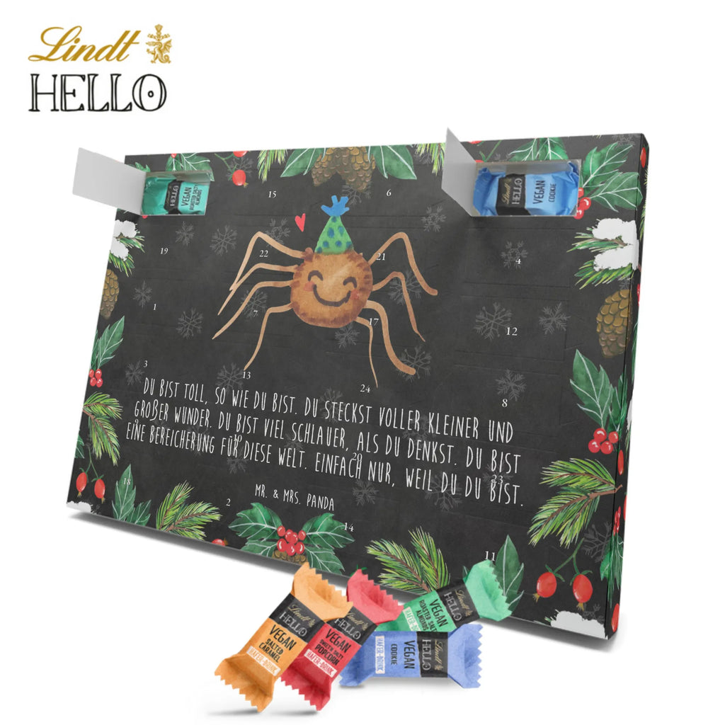 Veganer Adventskalender Spinne Agathe Party Schokoladen Adventskalender, Spinne Agathe, Spinne, Agathe, Videos, Merchandise, Selbstliebe, Wunder, Motivation, Glück