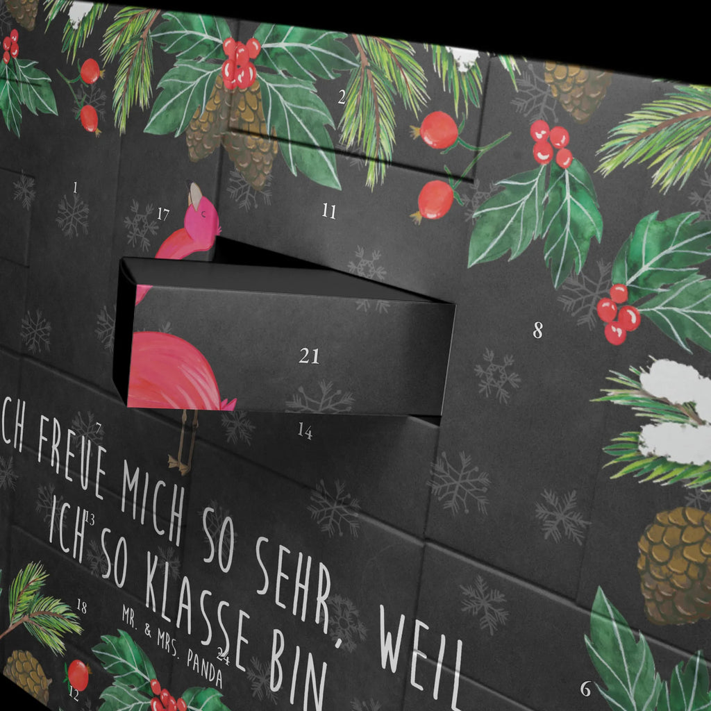 Befüllbarer Adventskalender Flamingo Stolz Befüllbarer Adventskalender, Adventskalender zum selbst befüllen, Flamingo, stolz, Freude, Selbstliebe, Selbstakzeptanz, Freundin, beste Freundin, Tochter, Mama, Schwester