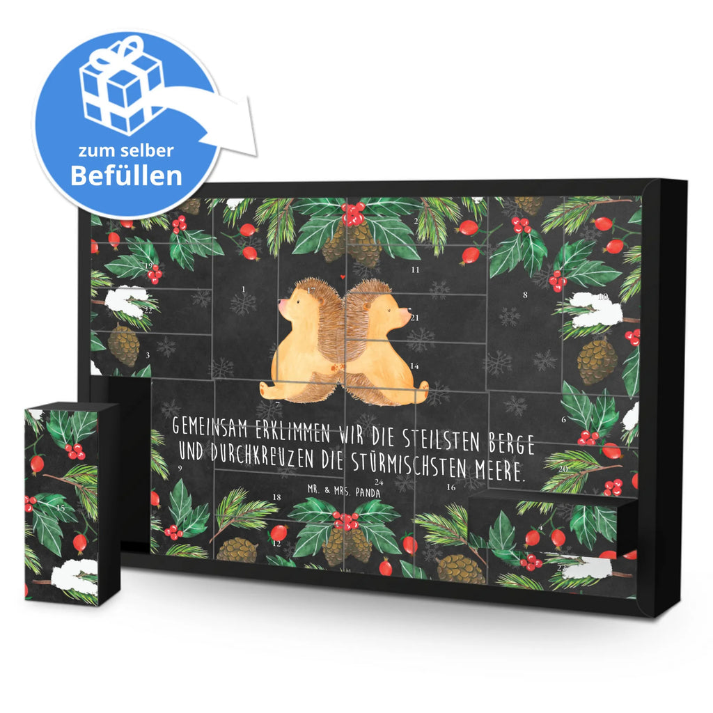 Befüllbarer Adventskalender Igel händchenhaltend Befüllbarer Adventskalender, Adventskalender zum selbst befüllen, Liebe, Partner, Freund, Freundin, Ehemann, Ehefrau, Heiraten, Verlobung, Heiratsantrag, Liebesgeschenk, Jahrestag, Hocheitstag, Igel, Igelliebe, Hand in Hand, Liebesbeweis, große Liebe, Liebesbotschaft, Hochzeit, Lieblingsmensch, Gemeinsamkeit, Love, Geschenk für zwei