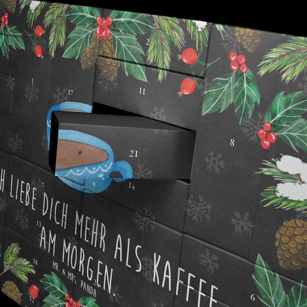 Befüllbarer Adventskalender Kaffee Tasse Befüllbarer Adventskalender, Adventskalender zum selbst befüllen, Tiermotive, Gute Laune, lustige Sprüche, Tiere, Kaffee, Tasse, Liebe, Geschmack, Genuss, Glücklich