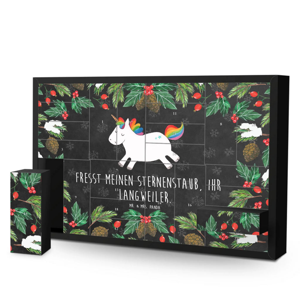 Befüllbarer Adventskalender Einhorn Happy Befüllbarer Adventskalender, Adventskalender zum selbst befüllen, Einhorn, Einhörner, Einhorn Deko, Pegasus, Unicorn, glücklich, fröhlich, Spaß, Freude, Lebensfreude, witzig, spannend, Lächeln, Lachen