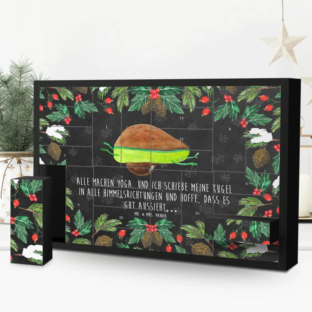 Befüllbarer Adventskalender Avocado Yoga Befüllbarer Adventskalender, Adventskalender zum selbst befüllen, Avocado, Veggie, Vegan, Gesund, Avocado Yoga Vegan