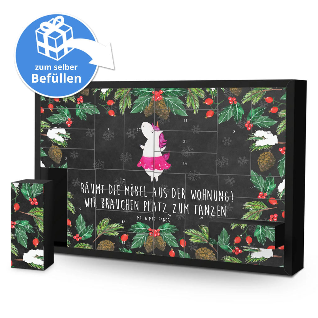 Befüllbarer Adventskalender Einhorn Ballerina Befüllbarer Adventskalender, Adventskalender zum selbst befüllen, Einhorn, Einhörner, Einhorn Deko, Unicorn, Tanzen, Ballerina, Party, Wohnung, Spaß, Feiern, Geburtstag, Tänzerin, Lebenslust, Lebensfreude