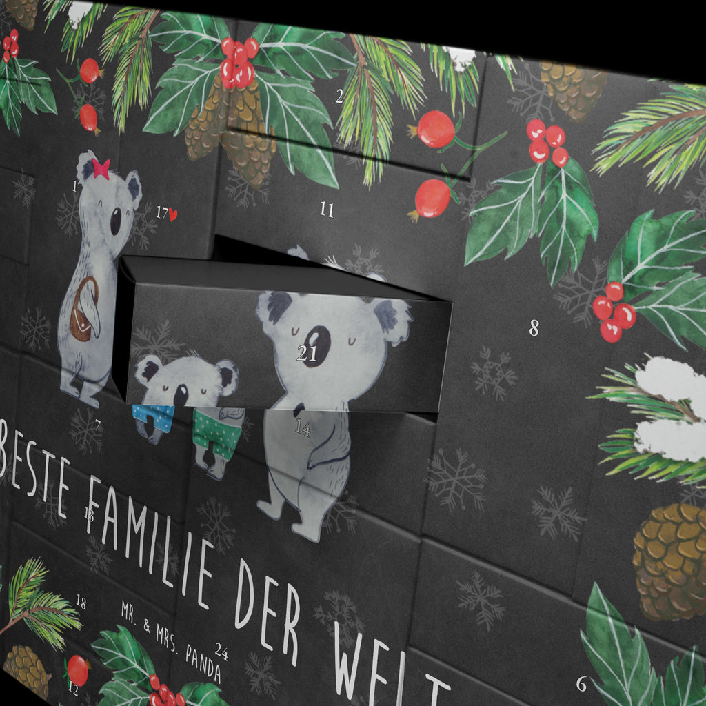 Befüllbarer Adventskalender Koala Familie zwei Befüllbarer Adventskalender, Adventskalender zum selbst befüllen, Familie, Vatertag, Muttertag, Bruder, Schwester, Mama, Papa, Oma, Opa, Koala, Koalabär, beste Familie, Familienzeit, Familienleben, Koalafamilie, Lieblingsfamilie