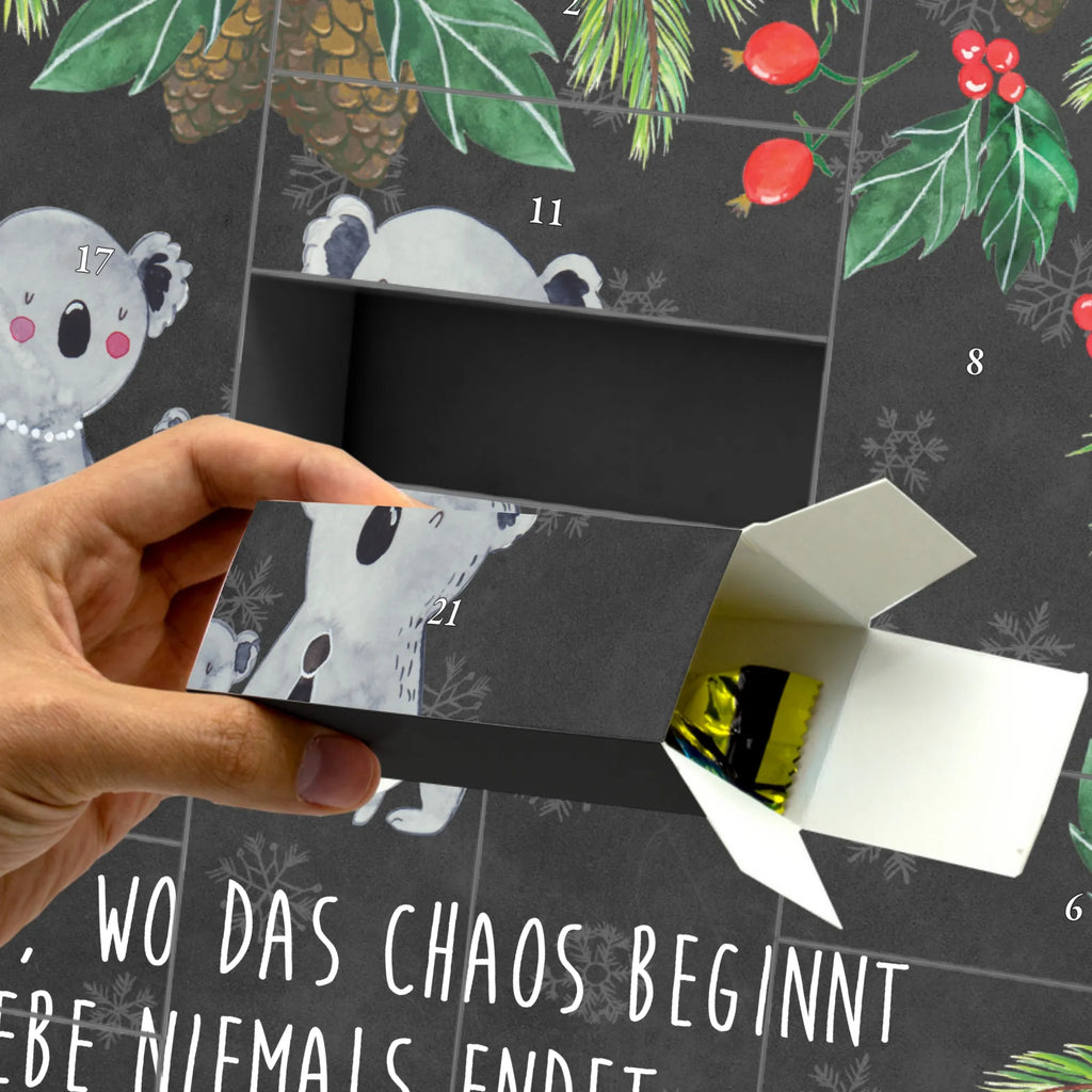 Befüllbarer Adventskalender Koala Familie Befüllbarer Adventskalender, Adventskalender zum selbst befüllen, Familie, Vatertag, Muttertag, Bruder, Schwester, Mama, Papa, Oma, Opa, Koala, Koalas, Family, Kinder, Geschwister, Familienleben