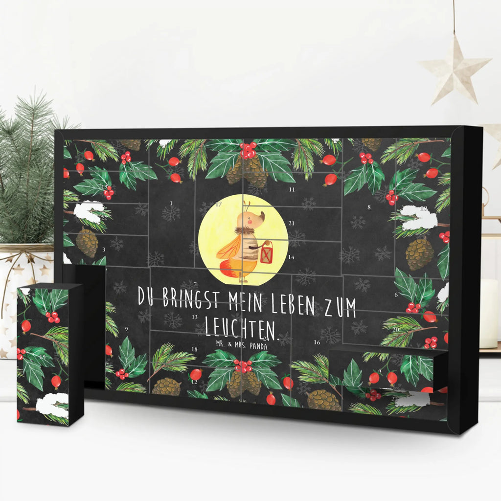 Befüllbarer Adventskalender Glühwürmchen Befüllbarer Adventskalender, Adventskalender zum selbst befüllen, Tiermotive, Gute Laune, lustige Sprüche, Tiere, Glühwürmchen, Glühwurm, Falter, Liebe, Leuchten, magisch, Liebesbeweis, Lieblingsmensch, Verlobung, Heiratsantrag, Jahrestag, Liebesspruch