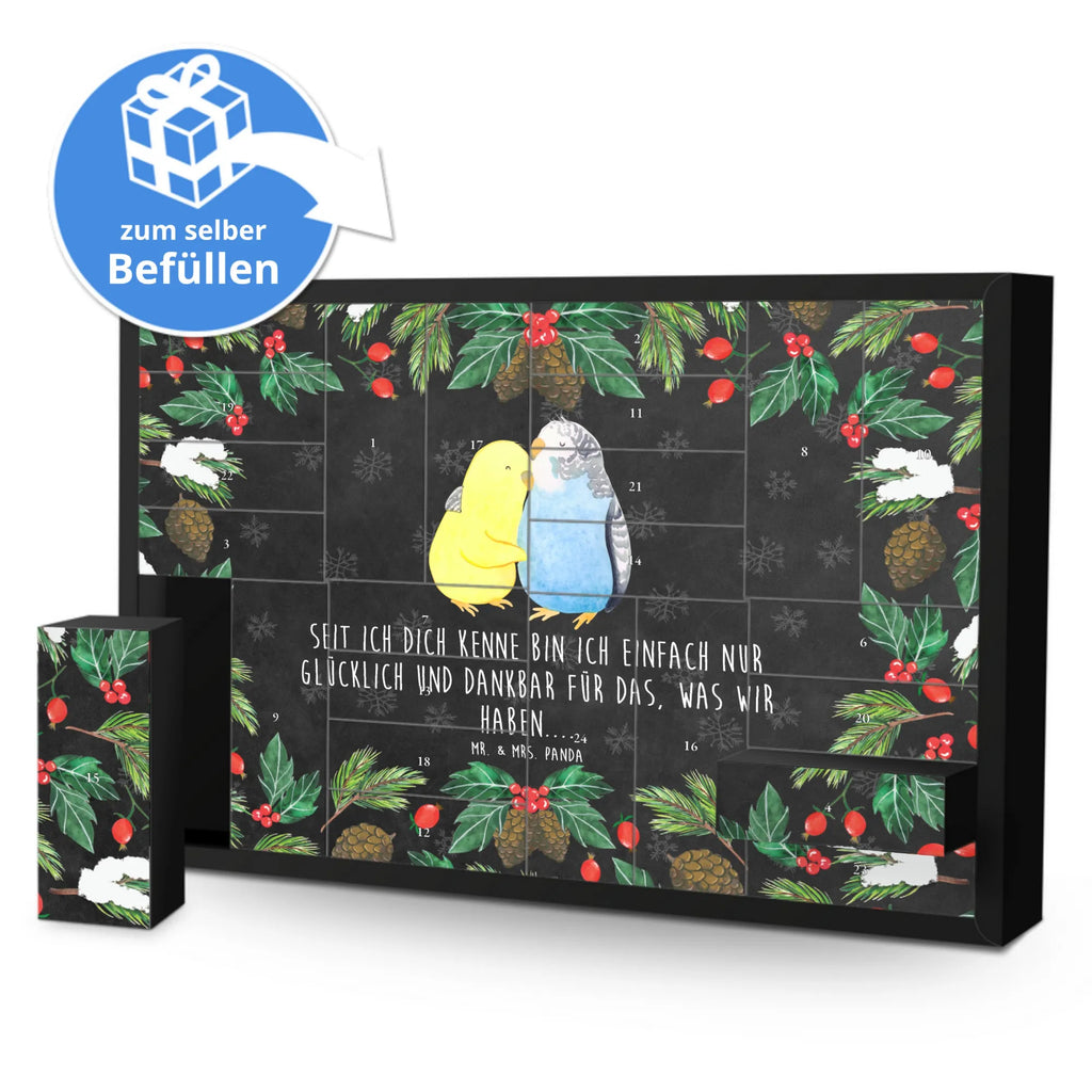 Befüllbarer Adventskalender Wellensittich Liebe Befüllbarer Adventskalender, Adventskalender zum selbst befüllen, Liebe, Partner, Freund, Freundin, Ehemann, Ehefrau, Heiraten, Verlobung, Heiratsantrag, Liebesgeschenk, Jahrestag, Hocheitstag, Vögel, Wellensittich, Nähe, Kuscheln, Vertrauen