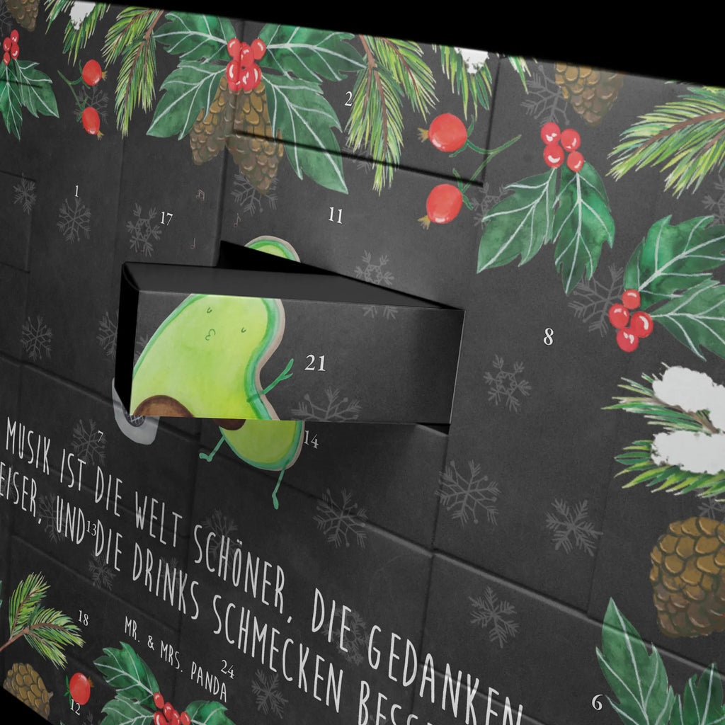 Befüllbarer Adventskalender Avocado Tanzen Befüllbarer Adventskalender, Adventskalender zum selbst befüllen, Avocado, Veggie, Vegan, Gesund