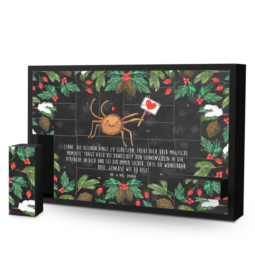 Befüllbarer Adventskalender Spinne Agathe Motivation Befüllbarer Adventskalender, Adventskalender zum selbst befüllen, Spinne Agathe, Spinne, Agathe, Videos, Merchandise, Motivation, Glück, Liebe, Vertrauen, Dankeschön