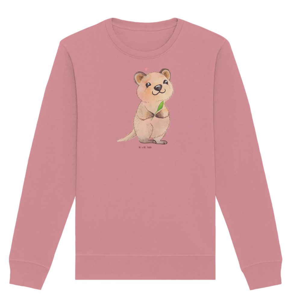 Organic Pullover Quokka Happy Pullover, Pullover Männer, Pullover Frauen, Sweatshirt, Sweatshirt Männer, Sweatshirt Frauen, Unisex, Tiermotive, Gute Laune, lustige Sprüche, Tiere, Quokka, Verschieben, Aufschieberitis, Lustiger Spruch, Niedliches Tier, Dinge erledigen