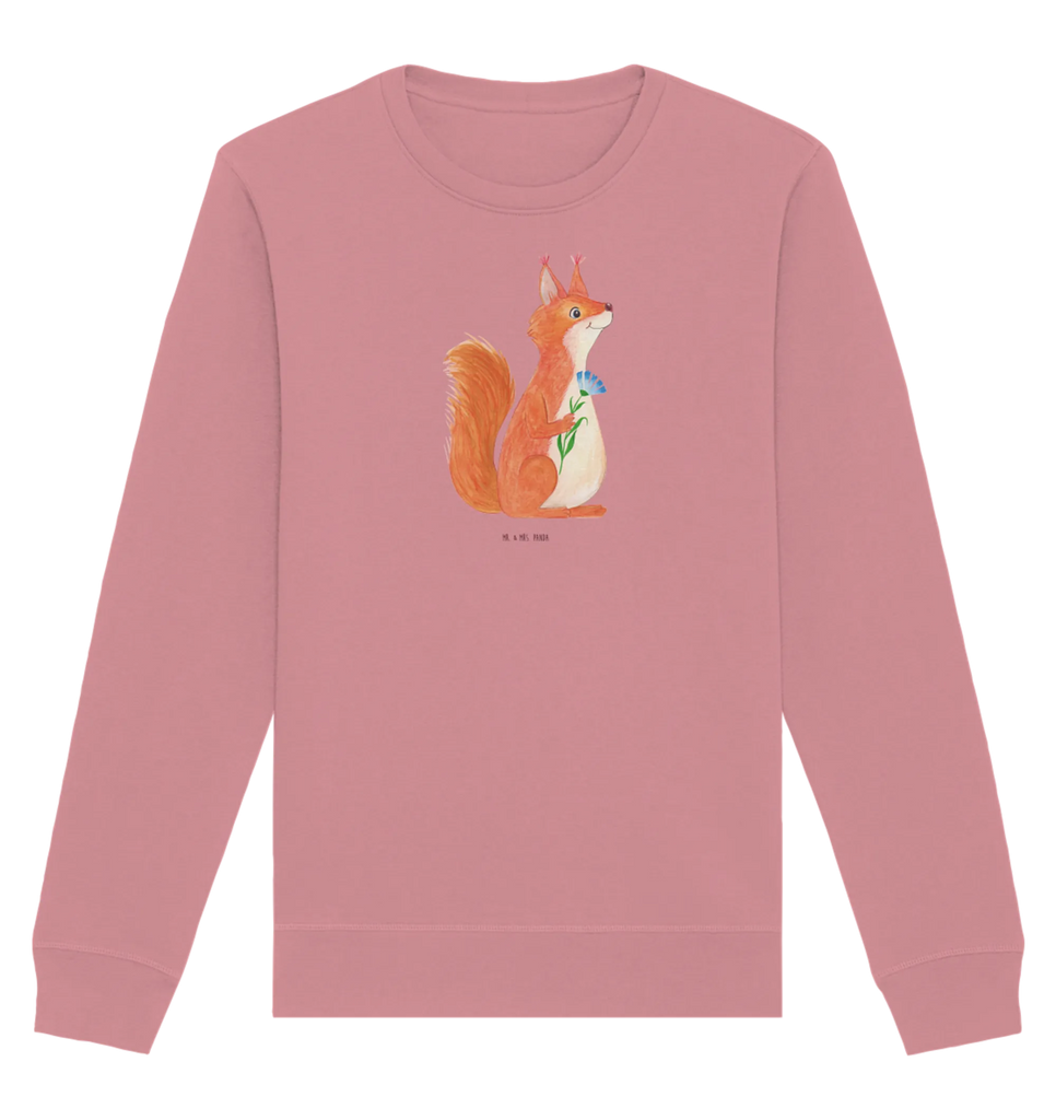 Organic Pullover Eichhörnchen Blume Pullover, Pullover Männer, Pullover Frauen, Sweatshirt, Sweatshirt Männer, Sweatshirt Frauen, Unisex, Tiermotive, Gute Laune, lustige Sprüche, Tiere, Eichhörnchen, Eichhorn, Spruch positiv, Lachen, Spaß, Motivation Sprüche, Motivation Bilder, glücklich Spruch, Spruch Deko