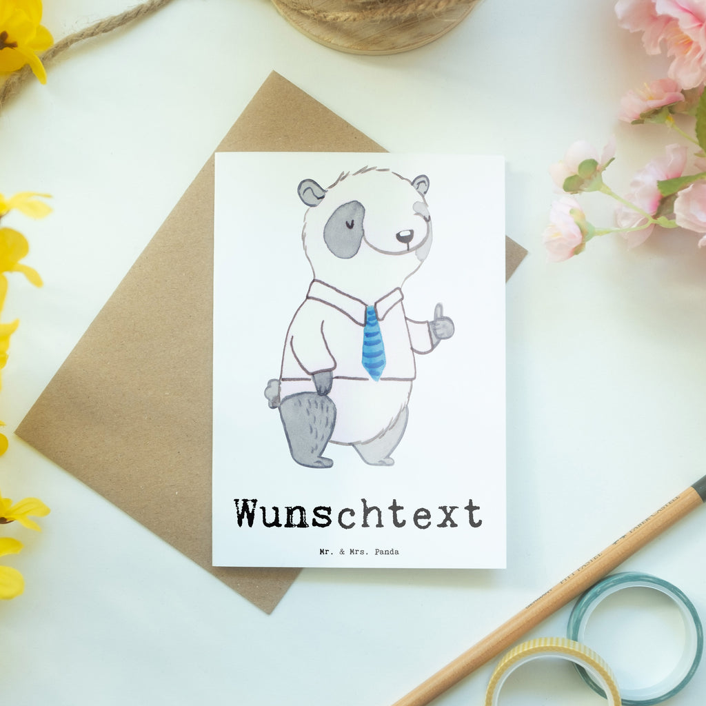 Personalisierte Grußkarte Panda Bester Vorgesetzter der Welt Personalisierte Grußkarte, Personalisiertere Klappkarte, Personalisierte Einladungskarte, Personalisierte Glückwunschkarte, Personalisierte Hochzeitskarte, Personalisierte Geburtstagskarte, Grußkarte mit Namen, Grußkarte selber drucken, Grußkarte selbst gestalten, Grußkarte mit persönlichen Nachrichten, Grußkarte als Geldgeschenk, Grußkarten personalisiert, Personalisierte Karte, für, Dankeschön, Geschenk, Schenken, Geburtstag, Geburtstagsgeschenk, Geschenkidee, Danke, Bedanken, Mitbringsel, Freude machen, Geschenktipp, Chef, Boss, Abschiedsgeschenk, Abteilungsleiter, Kollege, Vorgesetzter, Vorgesetzte, Arbeit, Leiter, Arbeitgeber, Führungskraft