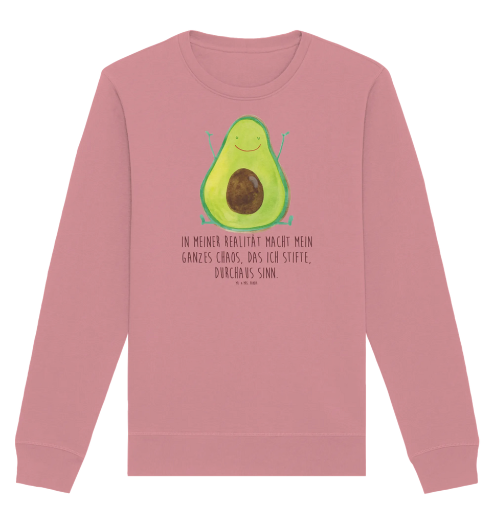 Organic Pullover Avocado Glücklich Pullover, Pullover Männer, Pullover Frauen, Sweatshirt, Sweatshirt Männer, Sweatshirt Frauen, Unisex, Avocado, Veggie, Vegan, Gesund, Chaos