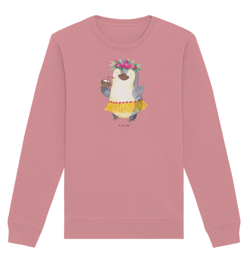 Organic Pullover Pinguin Kokosnuss Pullover, Pullover Männer, Pullover Frauen, Sweatshirt, Sweatshirt Männer, Sweatshirt Frauen, Unisex, Pinguin, Aloha, Hawaii, Urlaub, Kokosnuss, Pinguine