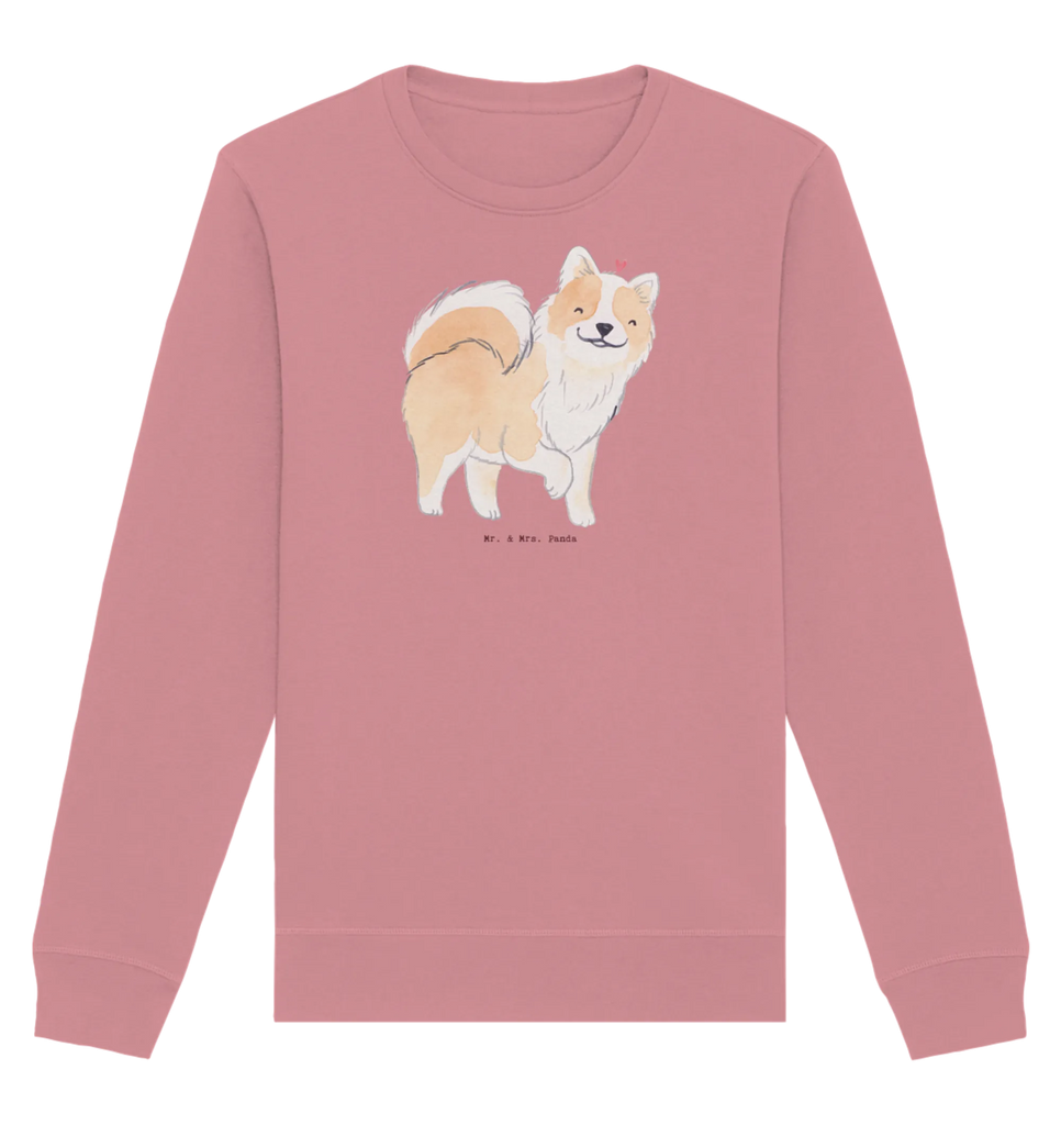 Organic Pullover Islandhund Moment Pullover, Pullover Männer, Pullover Frauen, Sweatshirt, Sweatshirt Männer, Sweatshirt Frauen, Unisex, Hund, Hunderasse, Rassehund, Hundebesitzer, Geschenk, Tierfreund, Schenken, Welpe, Islandhund, isländischer Schäferhund