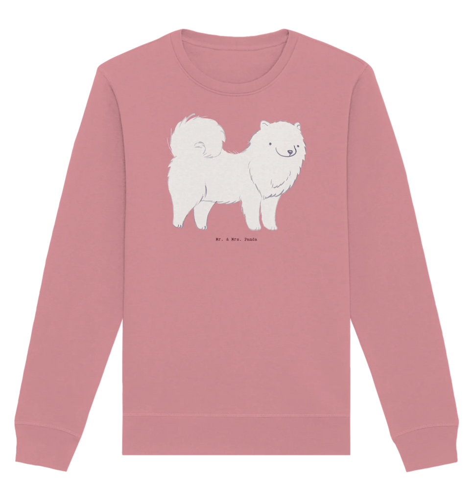 Organic Pullover Samojede Moment Pullover, Pullover Männer, Pullover Frauen, Sweatshirt, Sweatshirt Männer, Sweatshirt Frauen, Unisex, Hund, Hunderasse, Rassehund, Hundebesitzer, Geschenk, Tierfreund, Schenken, Welpe, Samojede, Samojedenhund, Samojedenspitz