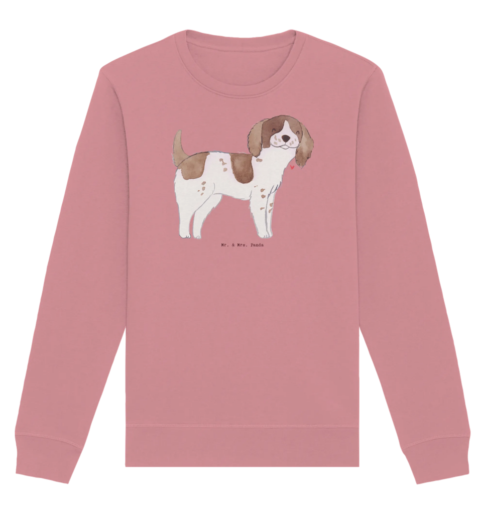 Organic Pullover English Springer Spaniel Moment Pullover, Pullover Männer, Pullover Frauen, Sweatshirt, Sweatshirt Männer, Sweatshirt Frauen, Unisex, Hund, Hunderasse, Rassehund, Hundebesitzer, Geschenk, Tierfreund, Schenken, Welpe, English Springer Spaniel