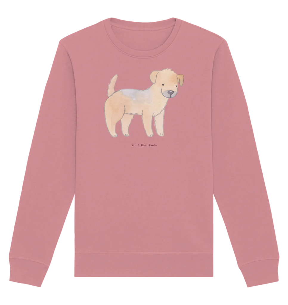 Organic Pullover Border Terrier Moment Pullover, Pullover Männer, Pullover Frauen, Sweatshirt, Sweatshirt Männer, Sweatshirt Frauen, Unisex, Hund, Hunderasse, Rassehund, Hundebesitzer, Geschenk, Tierfreund, Schenken, Welpe, Border Terrier