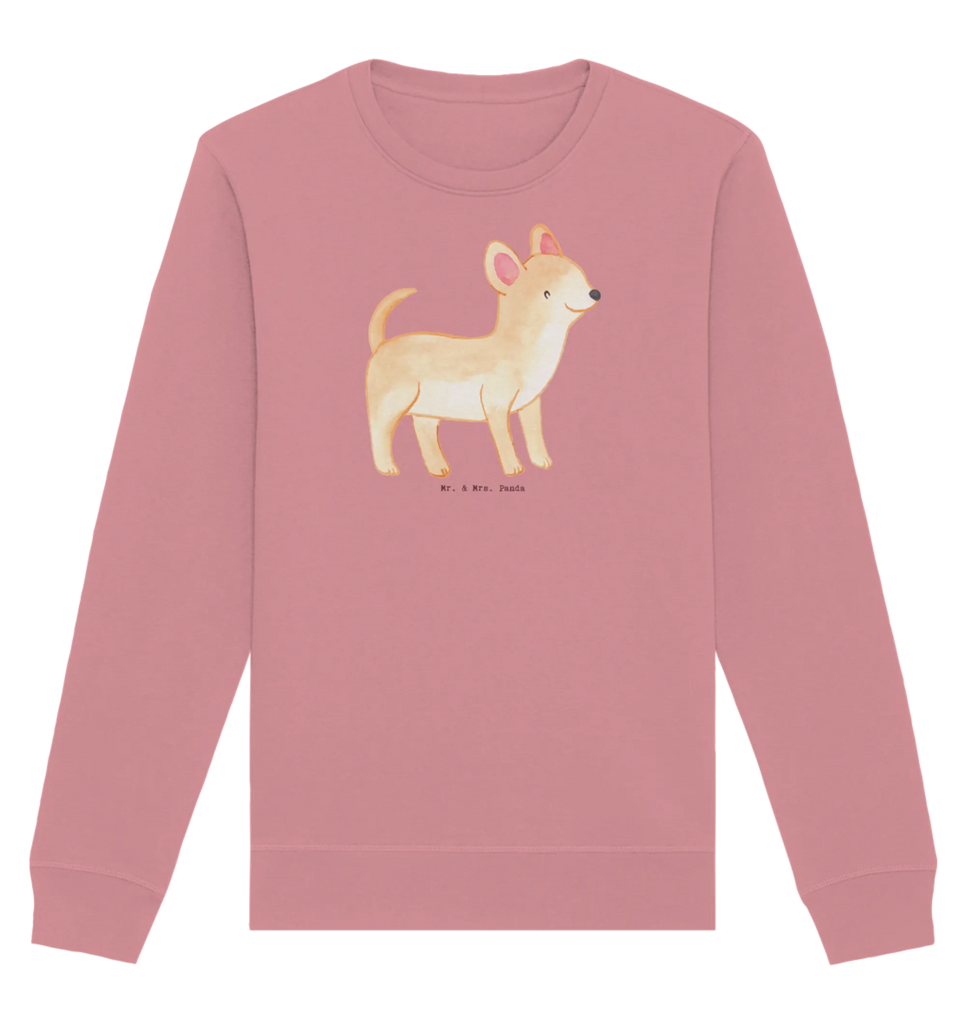 Organic Pullover Chihuahua Moment Pullover, Pullover Männer, Pullover Frauen, Sweatshirt, Sweatshirt Männer, Sweatshirt Frauen, Unisex, Hund, Hunderasse, Rassehund, Hundebesitzer, Geschenk, Tierfreund, Schenken, Welpe, Chihuahua