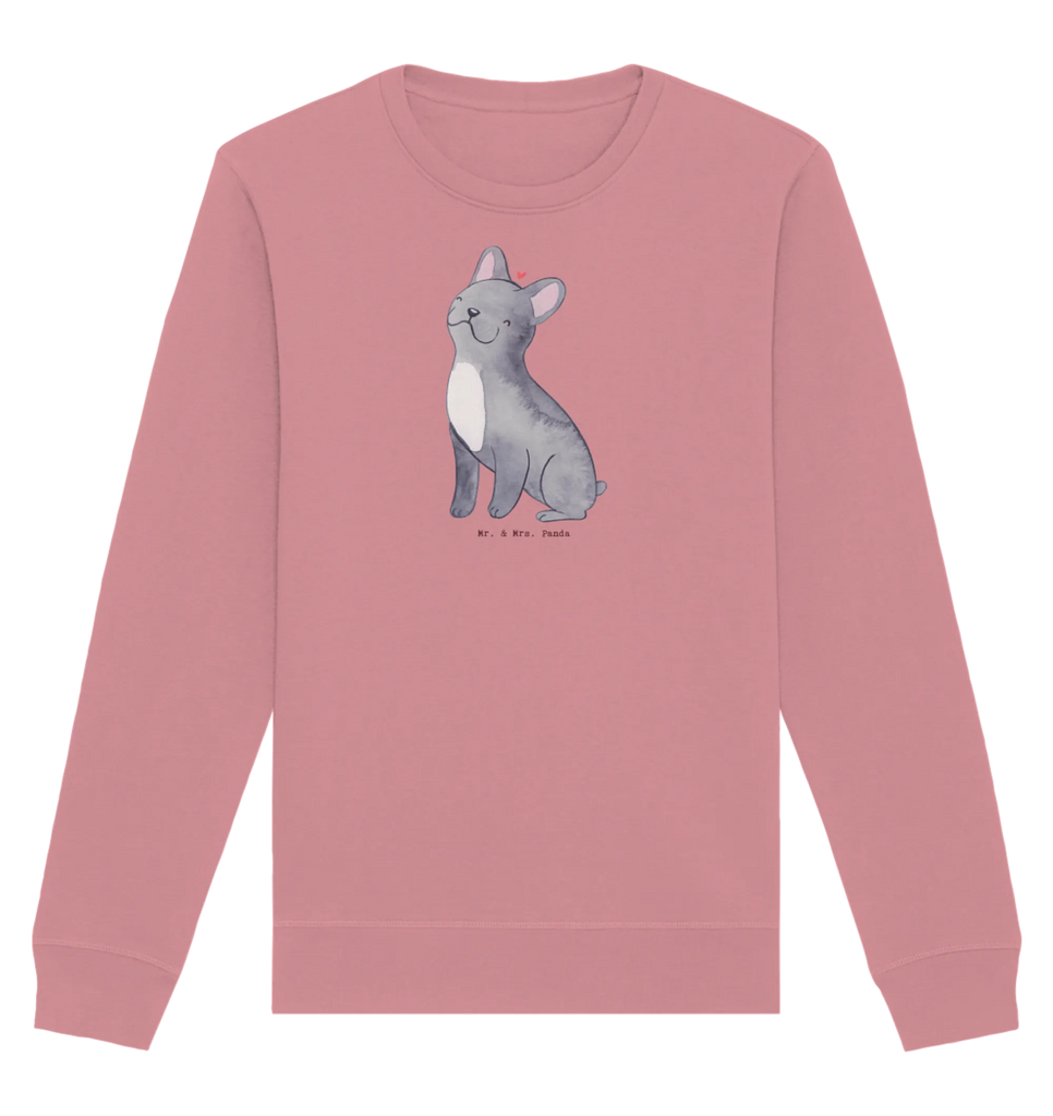 Organic Pullover Französische Bulldogge Moment Pullover, Pullover Männer, Pullover Frauen, Sweatshirt, Sweatshirt Männer, Sweatshirt Frauen, Unisex, Hund, Hunderasse, Rassehund, Hundebesitzer, Geschenk, Tierfreund, Schenken, Welpe, Französische Bulldogge