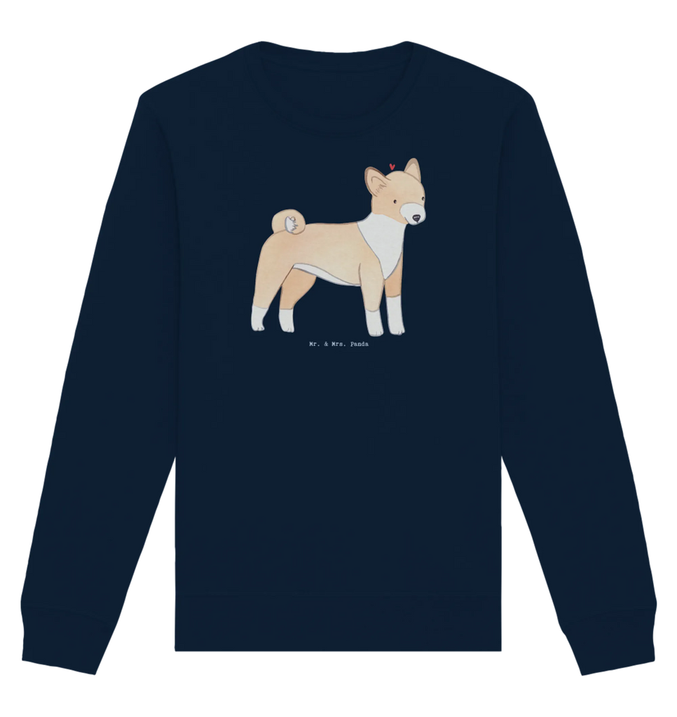 Organic Pullover Basenji Moment Pullover, Pullover Männer, Pullover Frauen, Sweatshirt, Sweatshirt Männer, Sweatshirt Frauen, Unisex, Hund, Hunderasse, Rassehund, Hundebesitzer, Geschenk, Tierfreund, Schenken, Welpe, Kongo-Terrier, Basenji