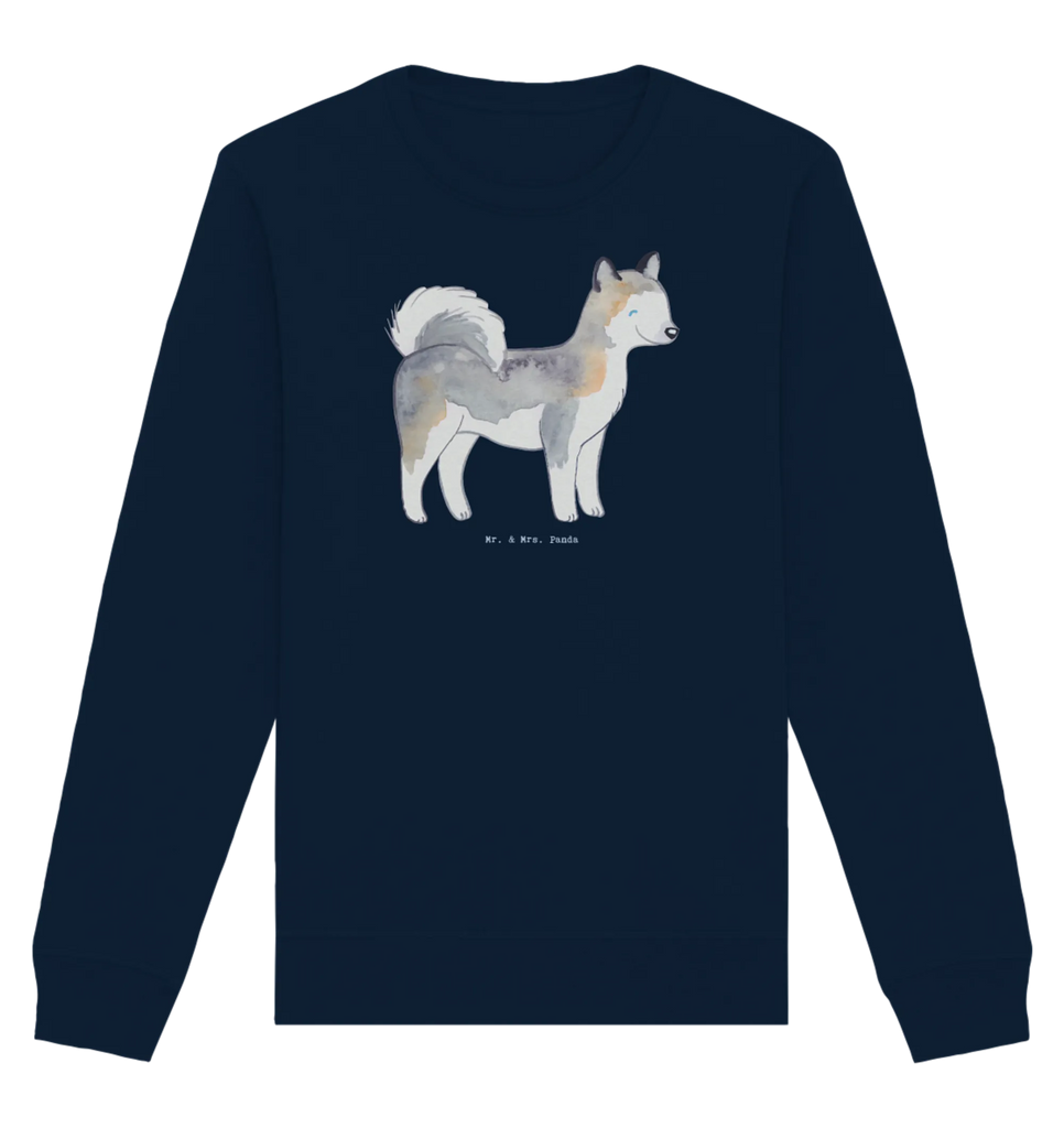 Organic Pullover Siberian Husky Moment Pullover, Pullover Männer, Pullover Frauen, Sweatshirt, Sweatshirt Männer, Sweatshirt Frauen, Unisex, Hund, Hunderasse, Rassehund, Hundebesitzer, Geschenk, Tierfreund, Schenken, Welpe, Siberian Husky