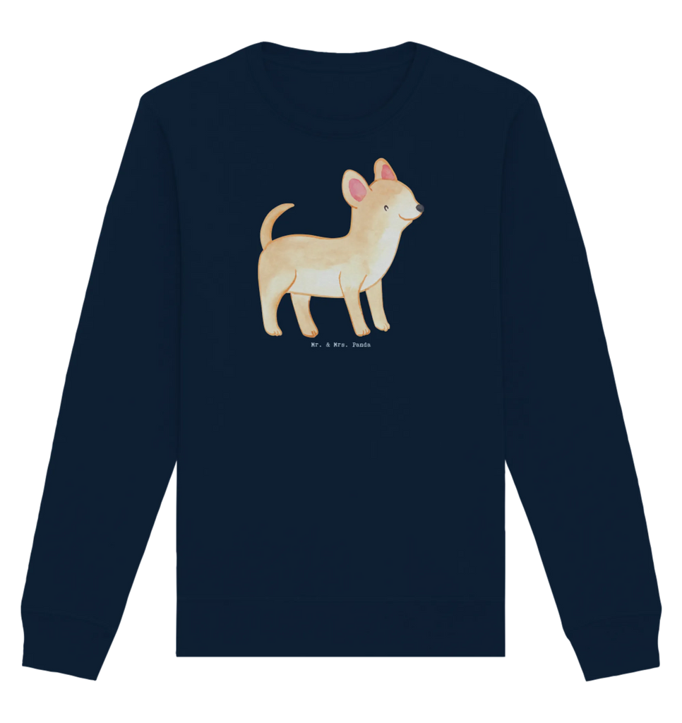 Organic Pullover Chihuahua Moment Pullover, Pullover Männer, Pullover Frauen, Sweatshirt, Sweatshirt Männer, Sweatshirt Frauen, Unisex, Hund, Hunderasse, Rassehund, Hundebesitzer, Geschenk, Tierfreund, Schenken, Welpe, Chihuahua